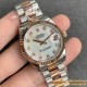 Datejust Ladies 31mm Oys RG/SS Silver/Dia GSF A2671