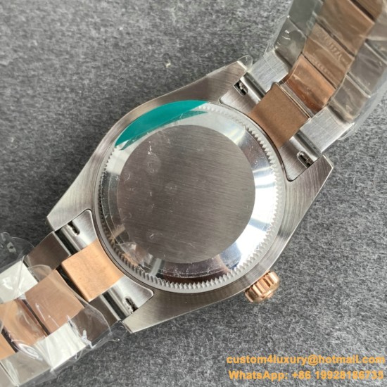Datejust Ladies 31mm Oys RG/SS Silver/Dia GSF A2671