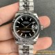 ROLEX - DATEJUST - LADY 31mm Jub Flt SS/SS Black/Stk GSF A2671