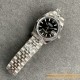 ROLEX - DATEJUST - LADY 31mm Jub Flt SS/SS Black/Stk GSF A2671