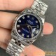 ROLEX - DATEJUST - LADY 31mm Jub Flt SS/SS Blue Dia GSF A2671