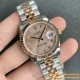 ROLEX - DATEJUST - LADY 31mm Jub Flt RG/SS Pink Dia GSF A2671