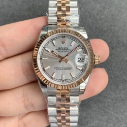 ROLEX - DATEJUST - LADY 31mm Jub Flt RG/SS SS Stk GSF A2671