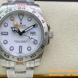 Explorer II 226570 42mm SS/SS White Dial Clean DD3285 Super Clone