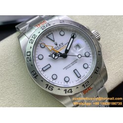 Explorer II 226570 42mm SS/SS White Dial Clean DD3285 Super Clone
