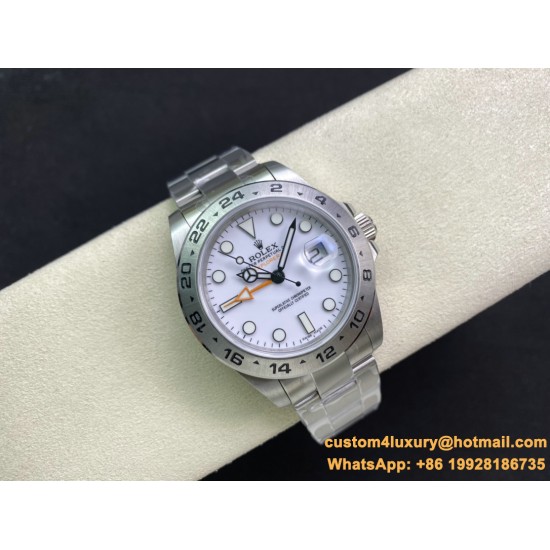 Explorer II 226570 42mm SS/SS White Dial TWF A2836