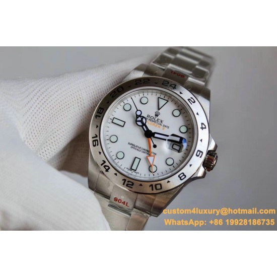 Explorer II 226570 42mm SS/SS White Dial NOOB A2836