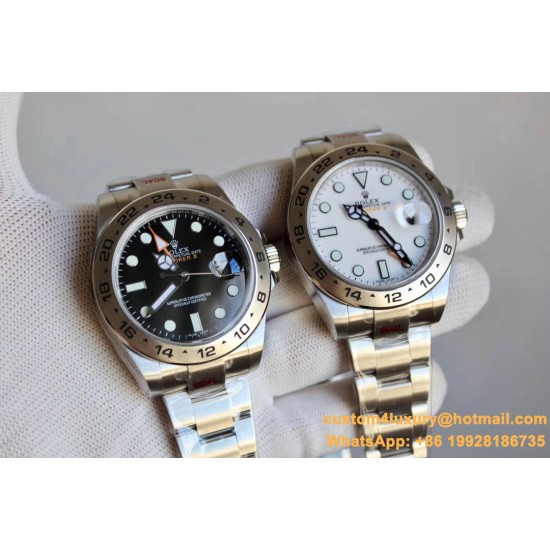 Explorer II 226570 42mm SS/SS White Dial NOOB A2836