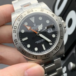 Rolex - Explorer II Ref.216570 SS/SS Black GMF A3187 Mod