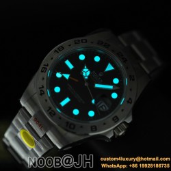 Explorer II 226570 42mm SS/SS Black Dial NOOB A2836