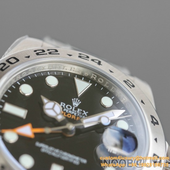 Explorer II 226570 42mm SS/SS Black Dial NOOB A2836