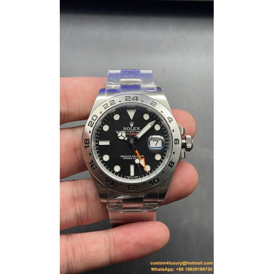 Rolex - Explorer II 216570 SS/SS Black NOOB Asia 3187 CHS