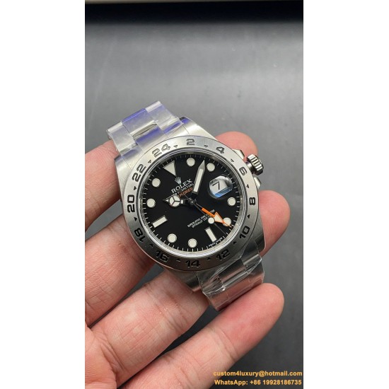 Rolex - Explorer II 216570 SS/SS Black NOOB Asia 3187 CHS