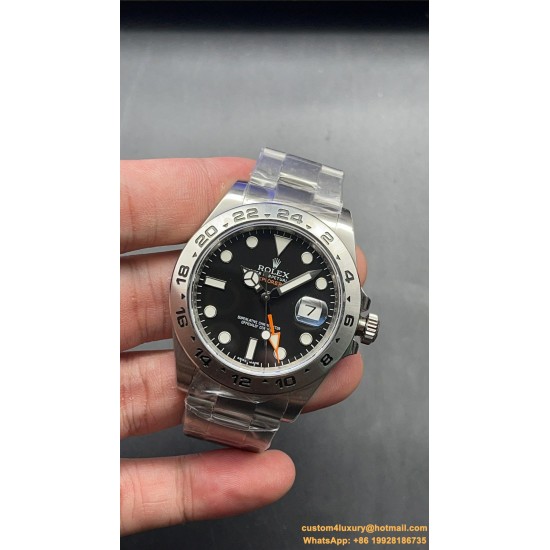 Rolex - Explorer II 216570 SS/SS Black NOOB Asia 3187 CHS
