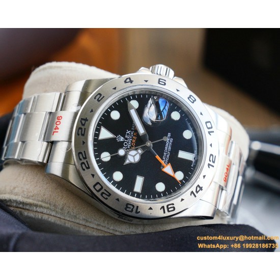 Explorer II 226570 42mm SS/SS Black Dial NOOB A2836