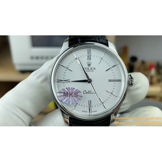 Rolex - Cellini Time Ref.50509 SS/LE White Stick MKS Asia 3132