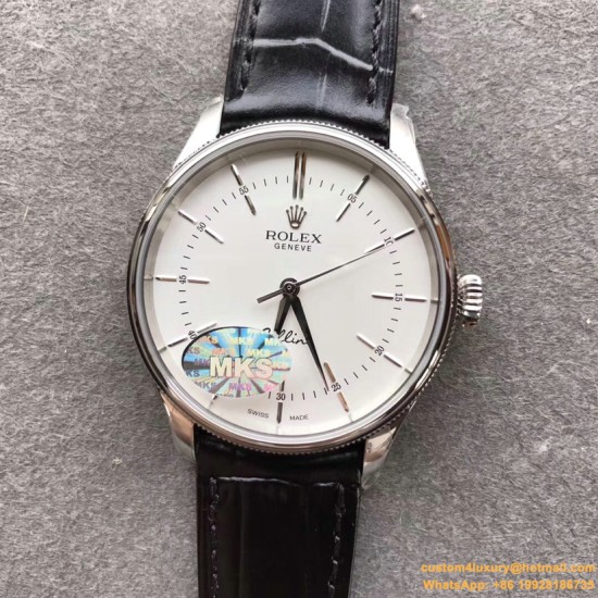 Rolex - Cellini Time Ref.50509 SS/LE White Stick MKS Asia 3132