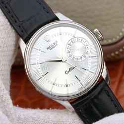 Rolex - Cellini Date 39mm SS/LE White MKS Asia 3165 Mod
