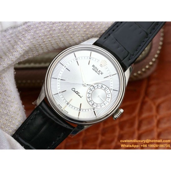 Rolex - Cellini Date 39mm SS/LE White MKS Asia 3165 Mod