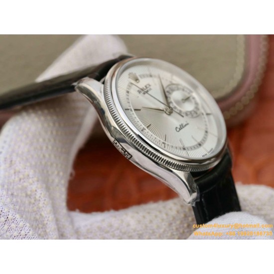 Rolex - Cellini Date 39mm SS/LE White MKS Asia 3165 Mod