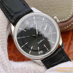 Rolex - Cellini Date 39mm SS/LE Black Stk MKS Asia 3165 Mod