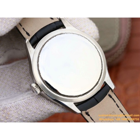 Rolex - Cellini Date 39mm SS/LE Black Stk MKS Asia 3165 Mod