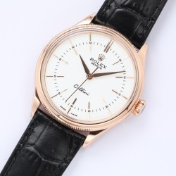 Rolex - Cellini Time 50505 RG/LE White Stick EWF Asia 3132