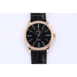 Rolex - Cellini Time 50505 RG/LE Black Stick EWF Asia 3132