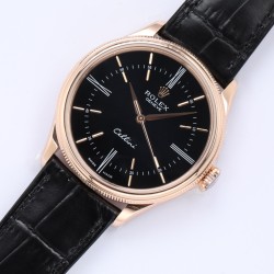 Rolex - Cellini Time 50505 RG/LE Black Stick EWF Asia 3132