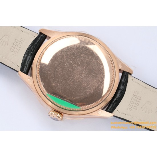 Rolex - Cellini Time 50505 RG/LE Black Stick EWF Asia 3132
