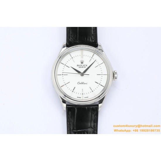 Rolex - Cellini Time Ref.50509 SS/LE White Stick EWF Asia 3132