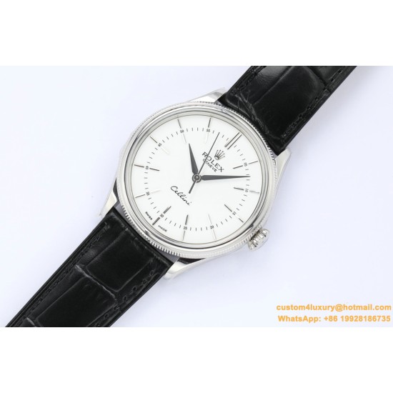 Rolex - Cellini Time Ref.50509 SS/LE White Stick EWF Asia 3132