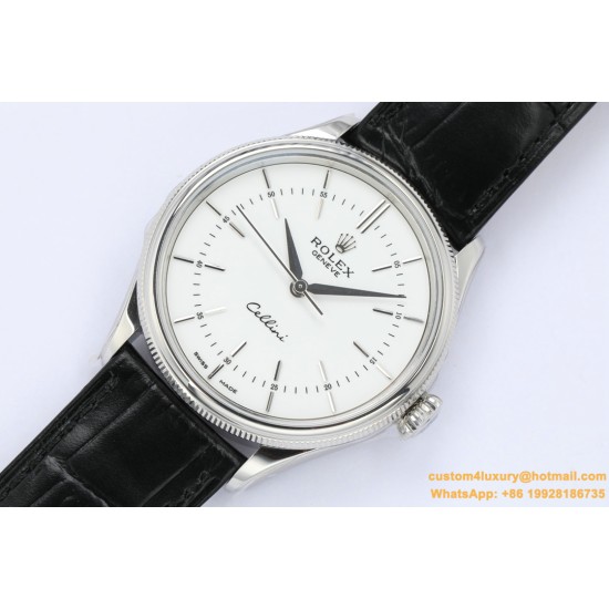 Rolex - Cellini Time Ref.50509 SS/LE White Stick EWF Asia 3132