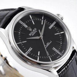 Rolex - Cellini Time 50509 SS/LE Black Stk MKS Asia 3132