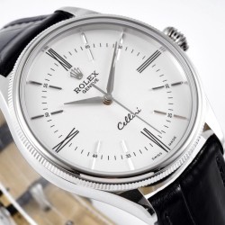 Rolex - Cellini Time Ref.50509 SS/LE White Stick MKS Asia 3132