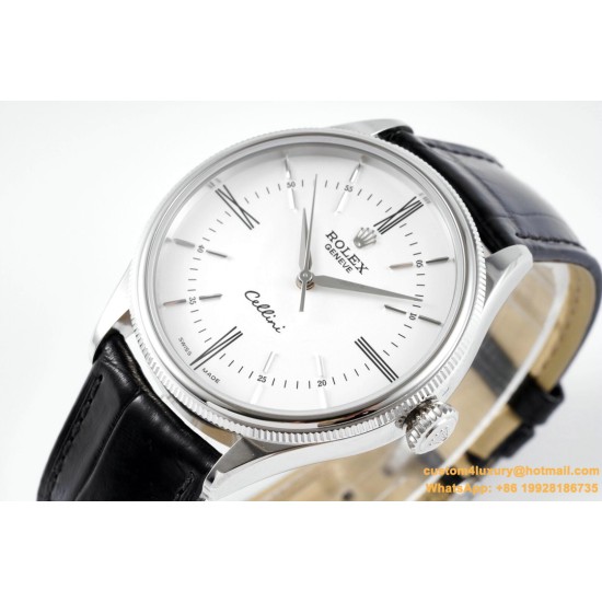Rolex - Cellini Time Ref.50509 SS/LE White Stick MKS Asia 3132