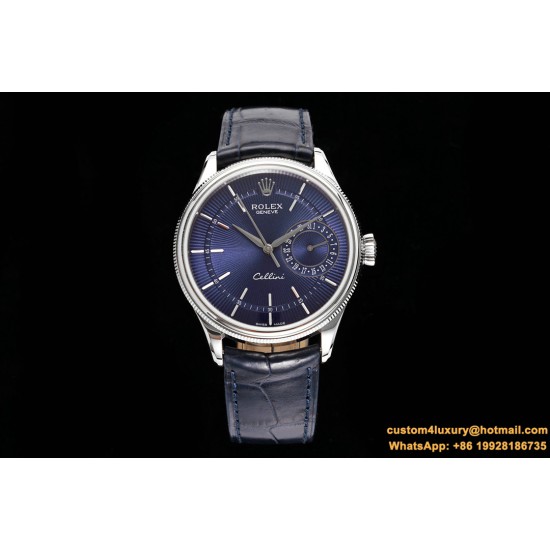 Rolex - Cellini Date 39mm SS/LE Blue Stk MKS Asia 3165 Mod