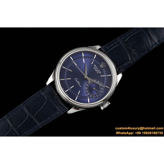 Rolex - Cellini Date 39mm SS/LE Blue Stk MKS Asia 3165 Mod