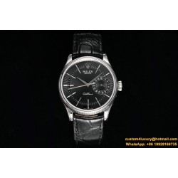 Rolex - Cellini Date 39mm SS/LE Black Stk MKS Asia 3165 Mod