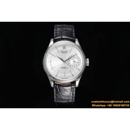 Rolex - Cellini Date 39mm SS/LE White MKS Asia 3165 Mod