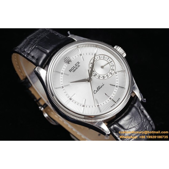 Rolex - Cellini Date 39mm SS/LE White MKS Asia 3165 Mod