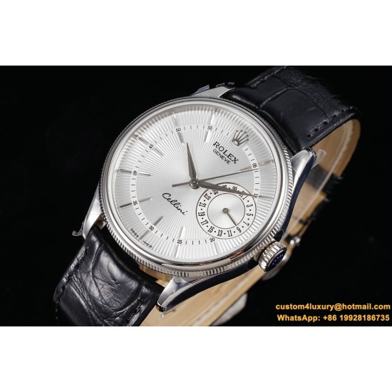 Rolex - Cellini Date 39mm SS/LE White MKS Asia 3165 Mod