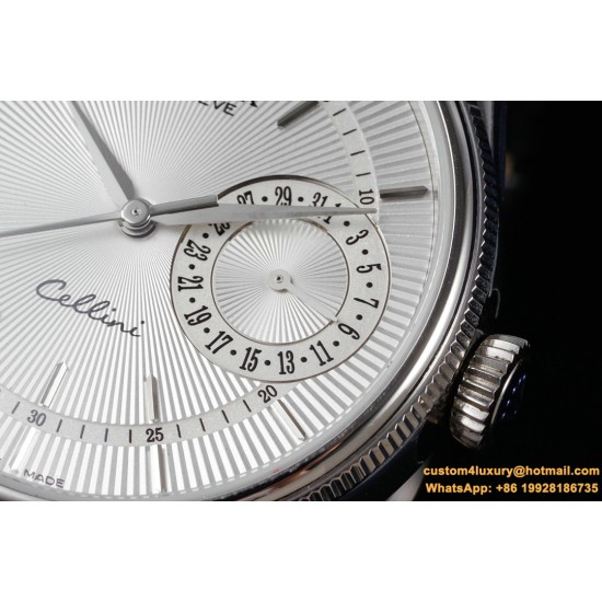 Rolex - Cellini Date 39mm SS/LE White MKS Asia 3165 Mod