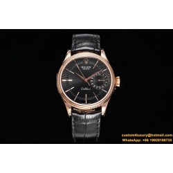 Rolex - Cellini Date 39mm RG/LE Black MKS Asia 3165 Mod