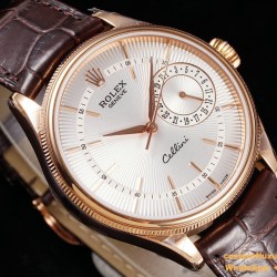 Rolex - Cellini Date 39mm RG/LE White MKS Asia 3165 Mod