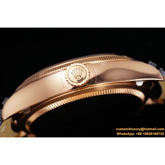 Rolex - Cellini Date 39mm RG/LE White MKS Asia 3165 Mod