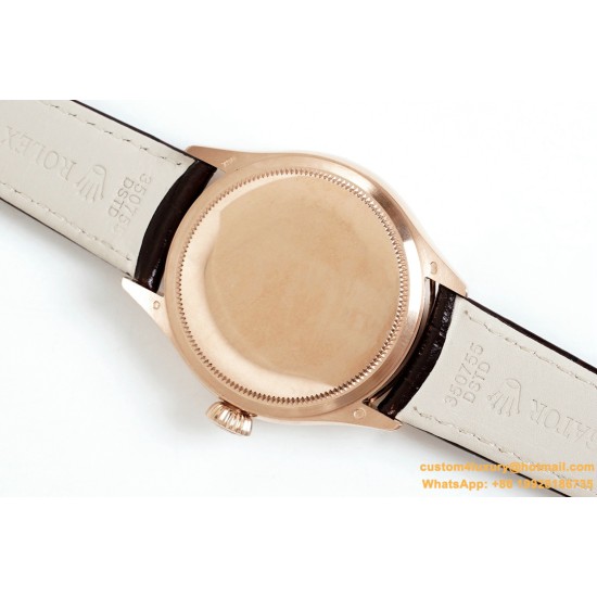 Rolex - Cellini Date 39mm RG/LE White EWF Asia 3165 Mod