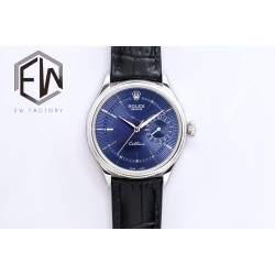 Rolex - Cellini Date 39mm SS/LE Blue Stk EWF Asia 3165 Mod