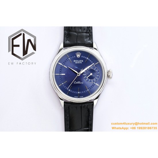 Rolex - Cellini Date 39mm SS/LE Blue Stk EWF Asia 3165 Mod