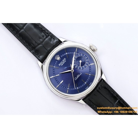 Rolex - Cellini Date 39mm SS/LE Blue Stk EWF Asia 3165 Mod